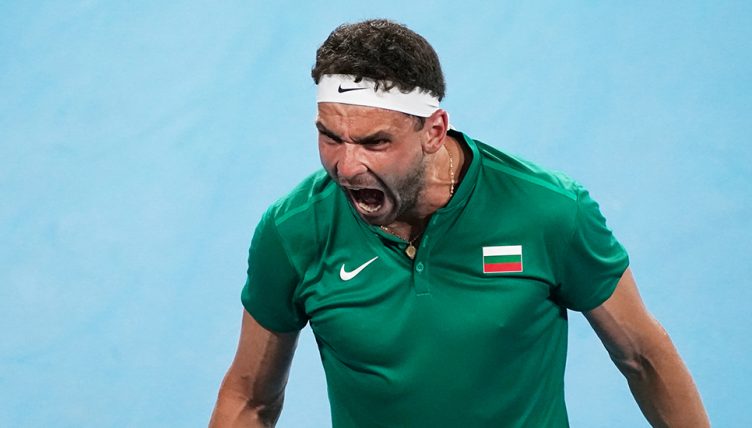 Grigor Dimitrov at ATP Cup