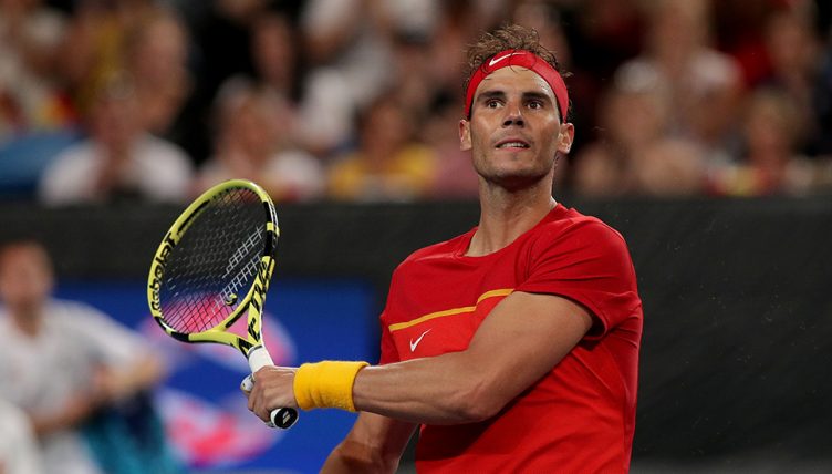 Rafael Nadal at ATP Cup