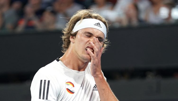Alexander Zverev disappointed
