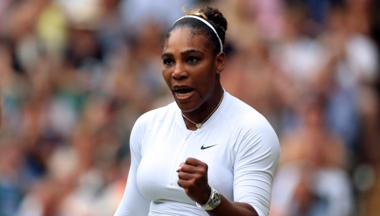 Serena Williams pleased