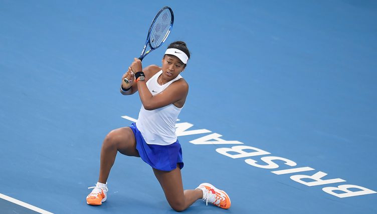 Naomi Osaka in Brisbane