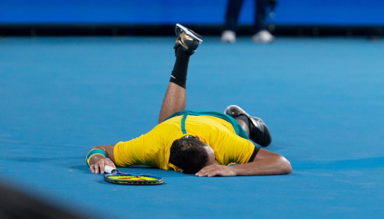 Nick Kyrgios floored