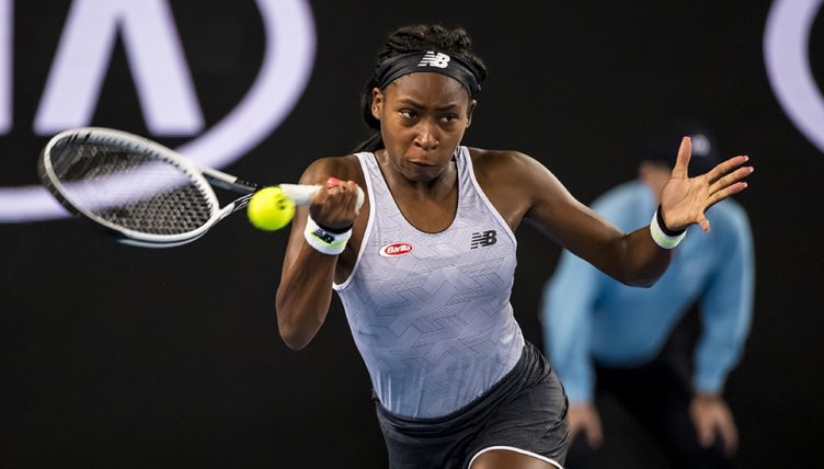 Coco Gauff at Australian Open