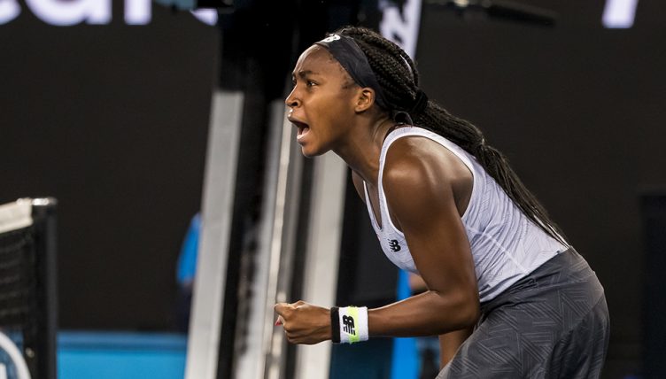 Coco Gauff at Australian Open