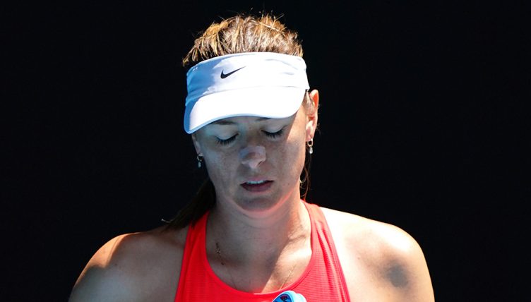 Maria Sharapova disappointed