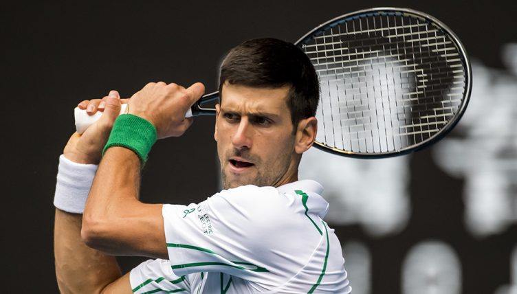 Novak Djokovic backhand