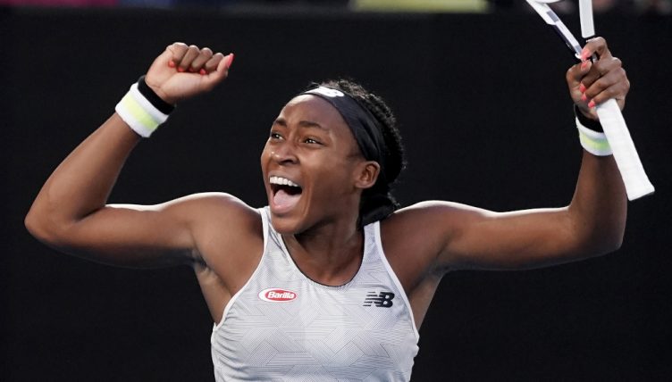 Coco Gauff in dream land