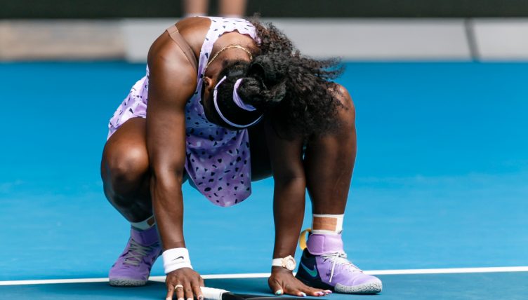 Serena Williams feeling the pressure