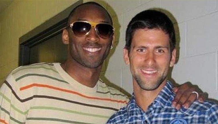 Kobe Bryant and Novak Djokovic
