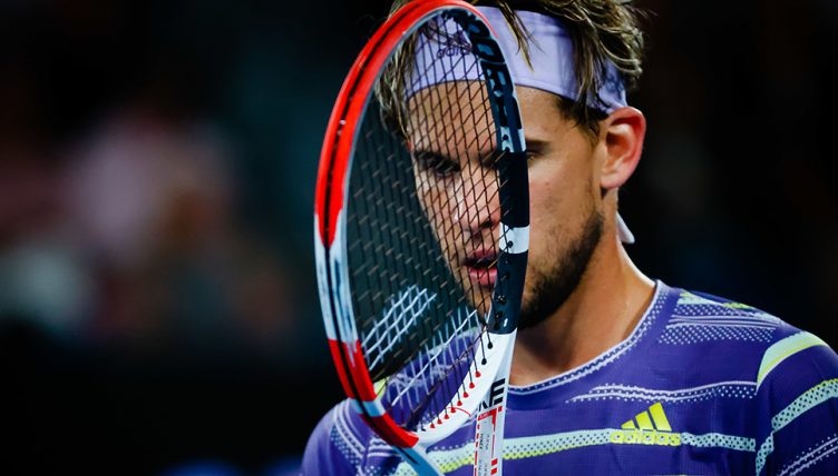 Dominic Thiem in Australian Open final
