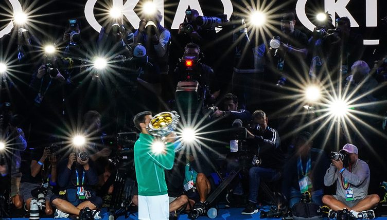 Novak Djokovic stars Australian Open