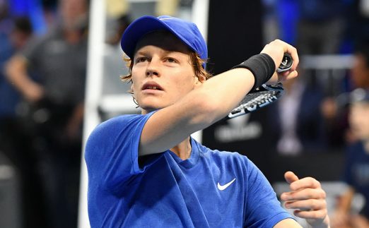 Jannik Sinner forehand