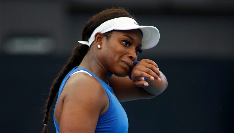 Sloane Stephens frustrations