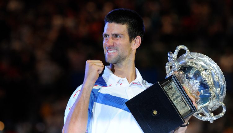 Novak Djokovic 2011 Australian Open champion