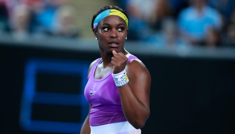 Sloane Stephens upbeat