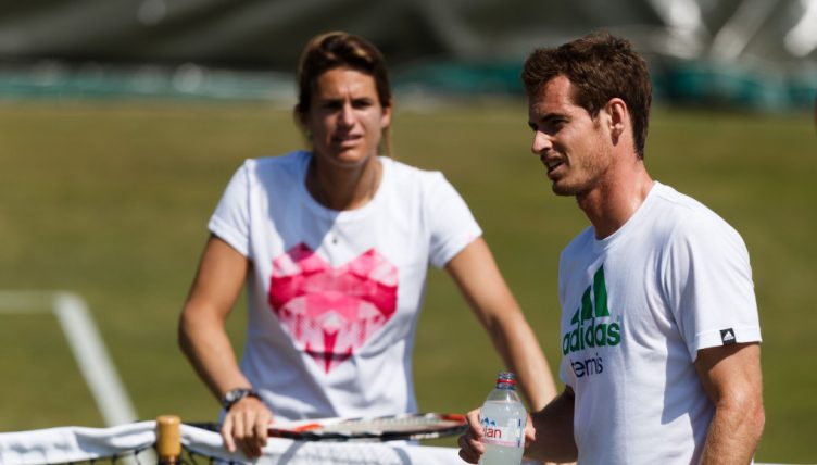 Amelie Mauresmo and Andy Murray