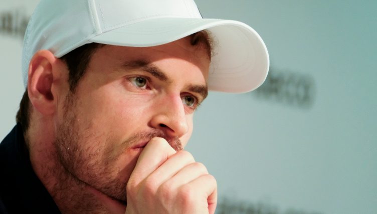 Andy Murray pensive