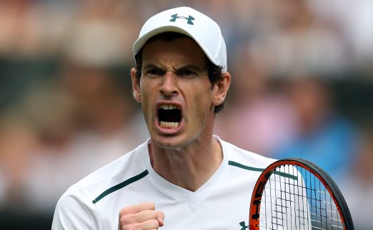Andy Murray scream