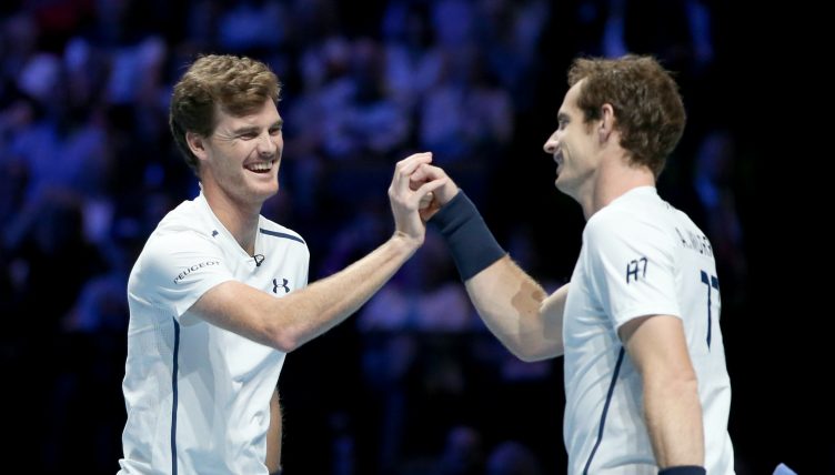 Andy Murray and Jamie Murray