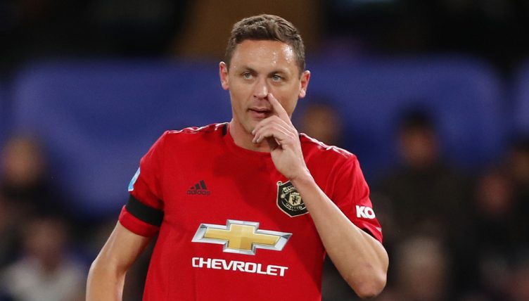 Manchester United midfielder Nemanja Matic