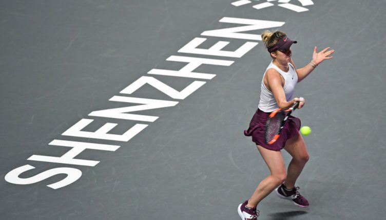 WTA Finals Shenzhen Elina Svitolina