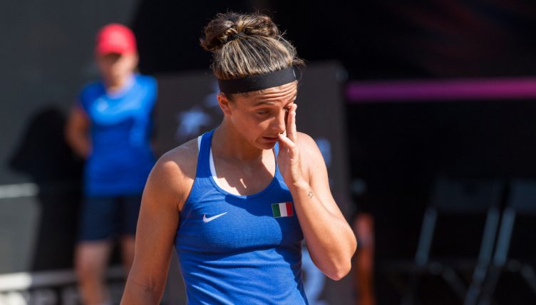 Sara Errani disappointed