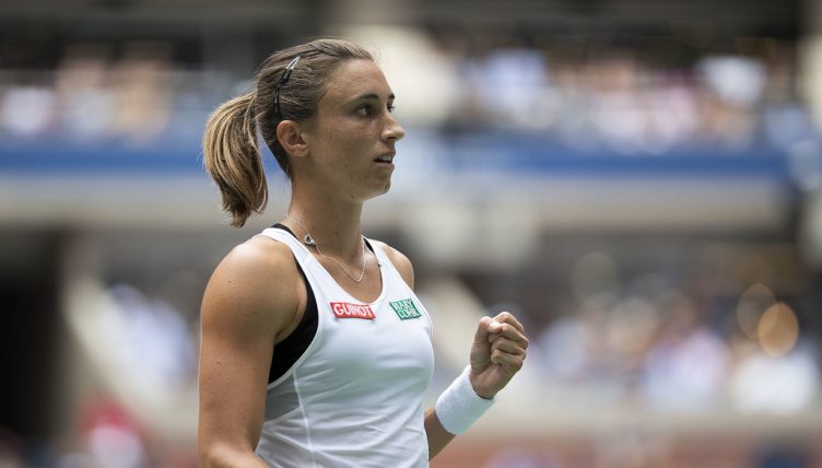 Petra Martic in action