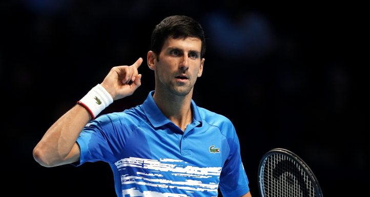 Novak Djokovic animated