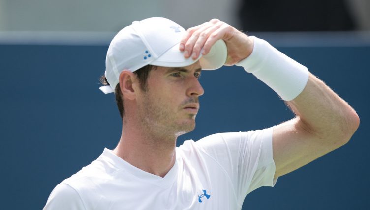 Andy Murray serious