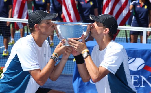 Bob Bryan and Mike Bryan 2014 US Open champions