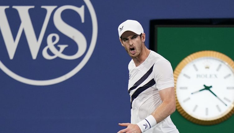 Andy Murray pumped up