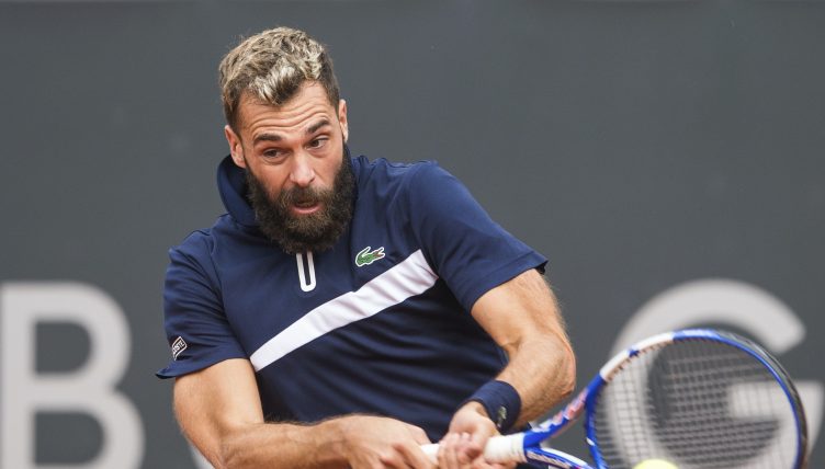 Benoit Paire in action
