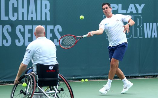 Rob Cross on wheelchair tennis