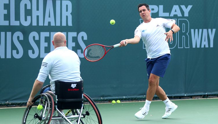 Rob Cross on wheelchair tennis