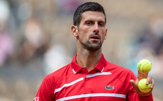 Novak Djokovic looking ahead