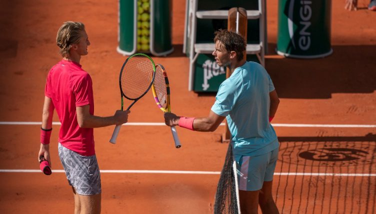 Sebastian Korda and Rafael Nadal