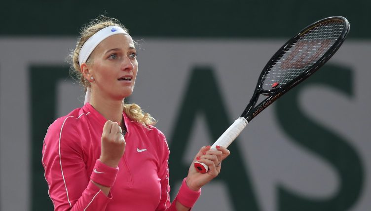 Petra Kvitova celebrates