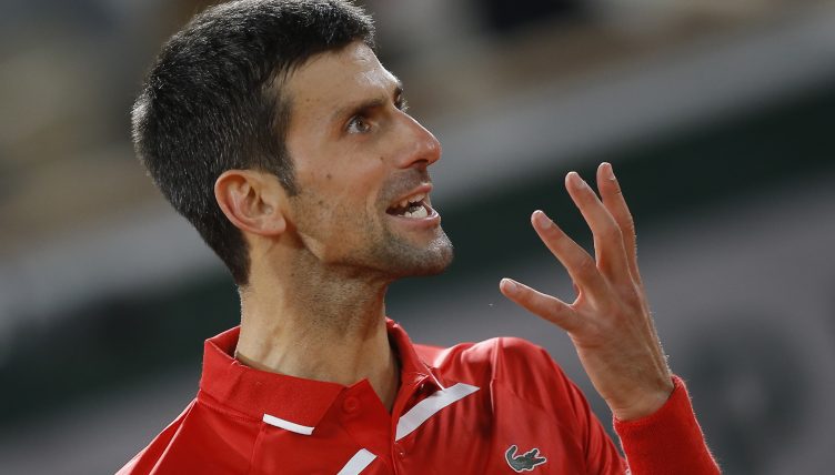Novak Djokovic animated