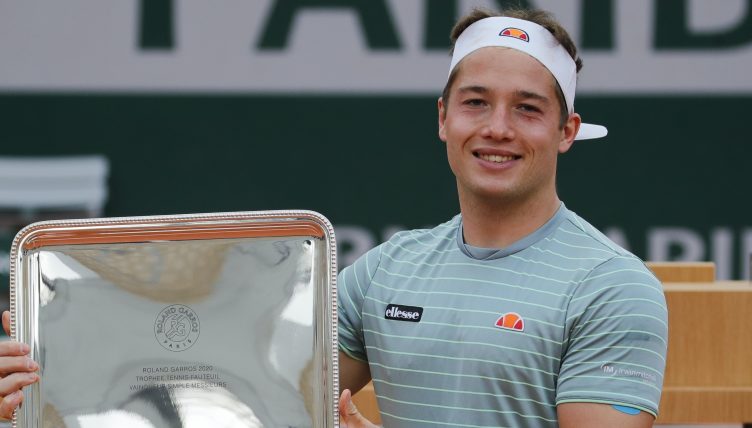 Alfie Hewett at Roland Garros