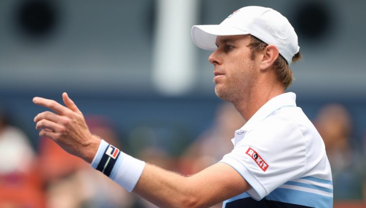 Sam Querrey in action