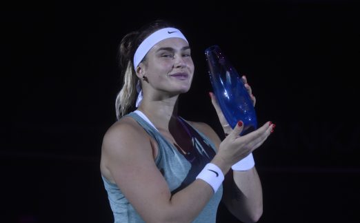 Aryna Sabalenka Ostrava Open champion