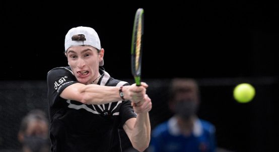 Ugo Humbert in action