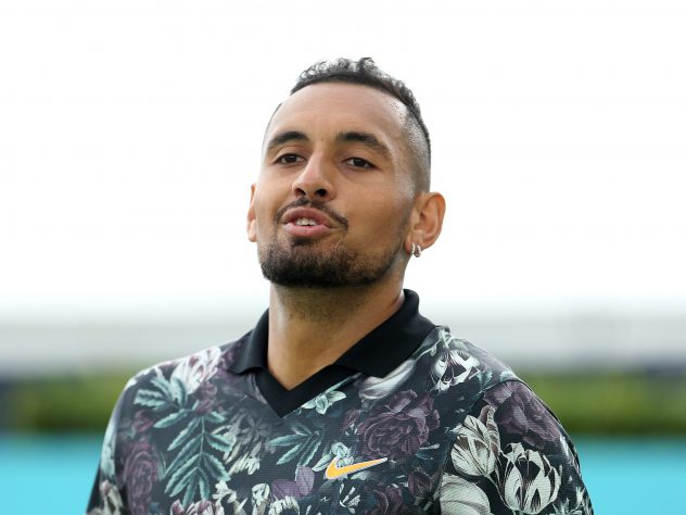 Kyrgios has not played since February after limiting his travel because of the coronavirus pandemic