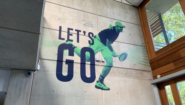 LTA's National Tennis Centre - Andy Murray