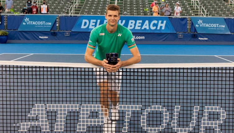 Hubert Hurkacz Delray Beach Open champion