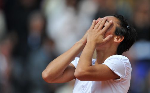 Francesca Schiavone delighted