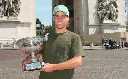 Gaston Gaudio 2004 French Open champion