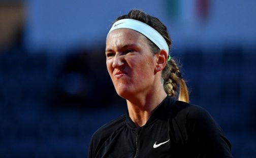 Victoria Azarenka unimpressed