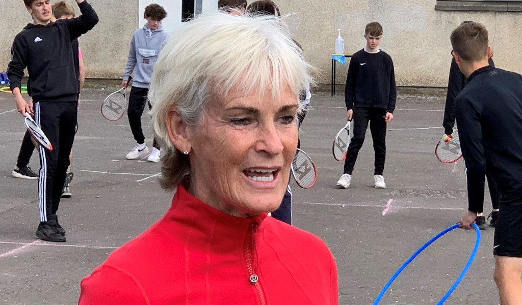 Judy Murray taking tennis skills to Scottish schools (Ronnie Esplin/PA).