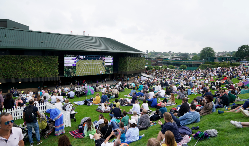 Wimbledon Murray Mound